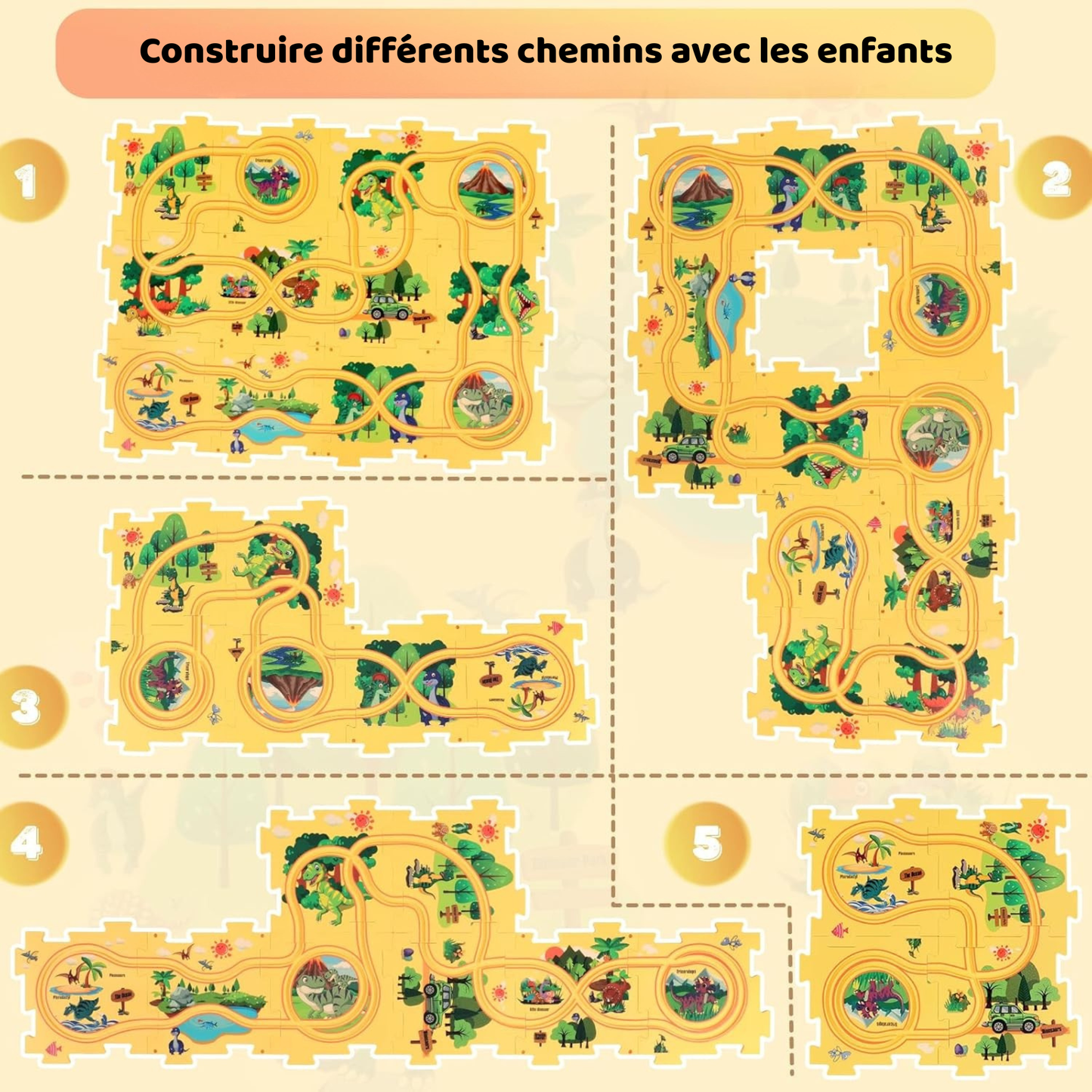 Circuit interactif YOPLI – Apprends, assemble et joue !