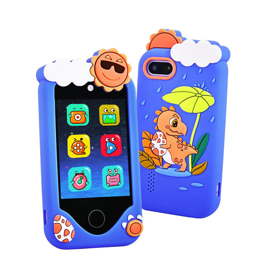 Téléphone Intelligent pour Enfants – Écran 2,8” avec Appareil Photo, Jeux et Musique