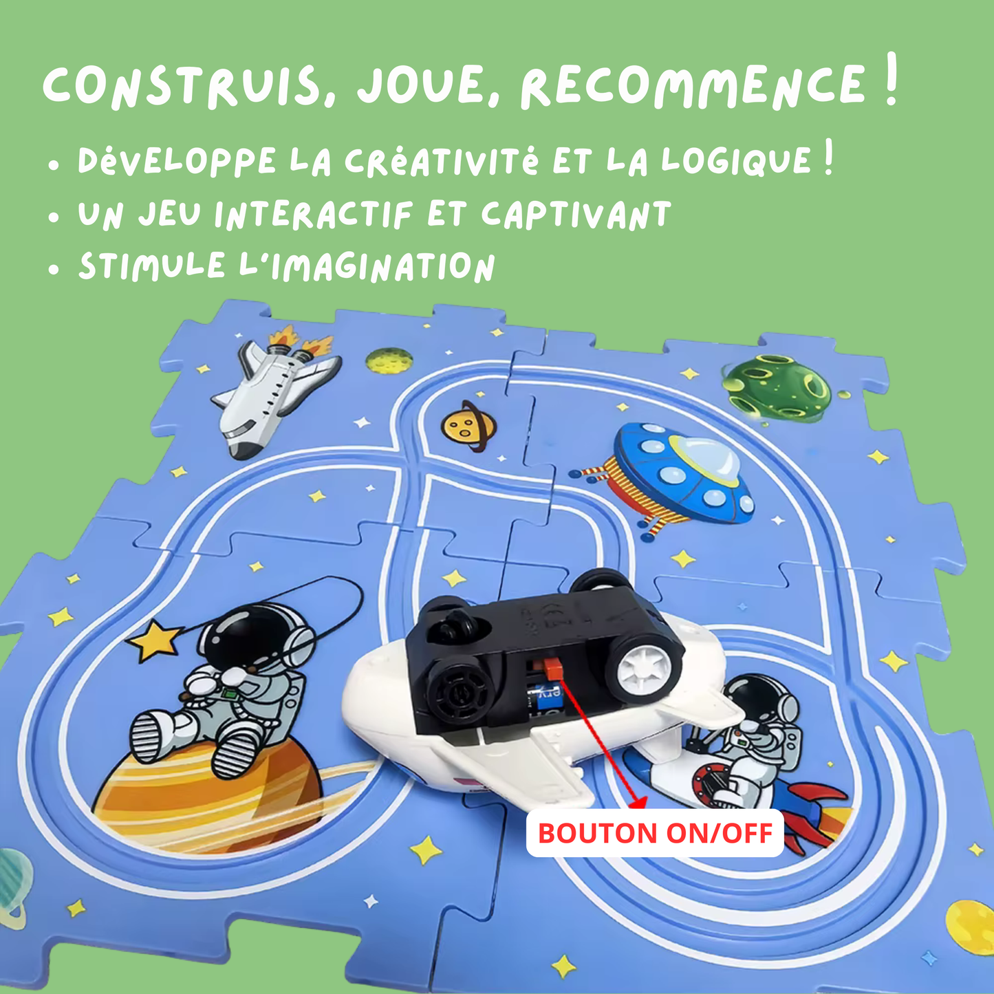 Circuit interactif YOPLI – Apprends, assemble et joue !